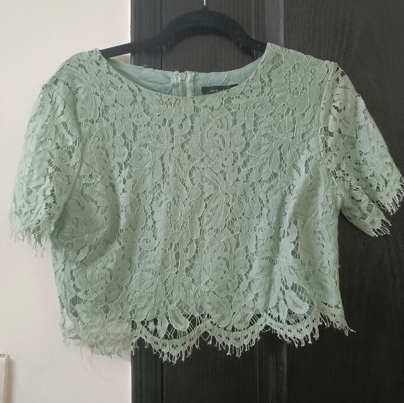 New Look Tops - New look lace cropped top in uk 12.